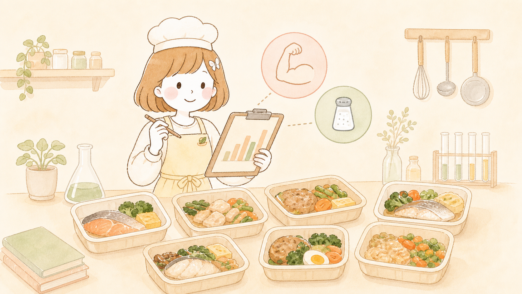 ナッシュの塩分・たんぱく質は？管理栄養士が全80食の公表値を検証
