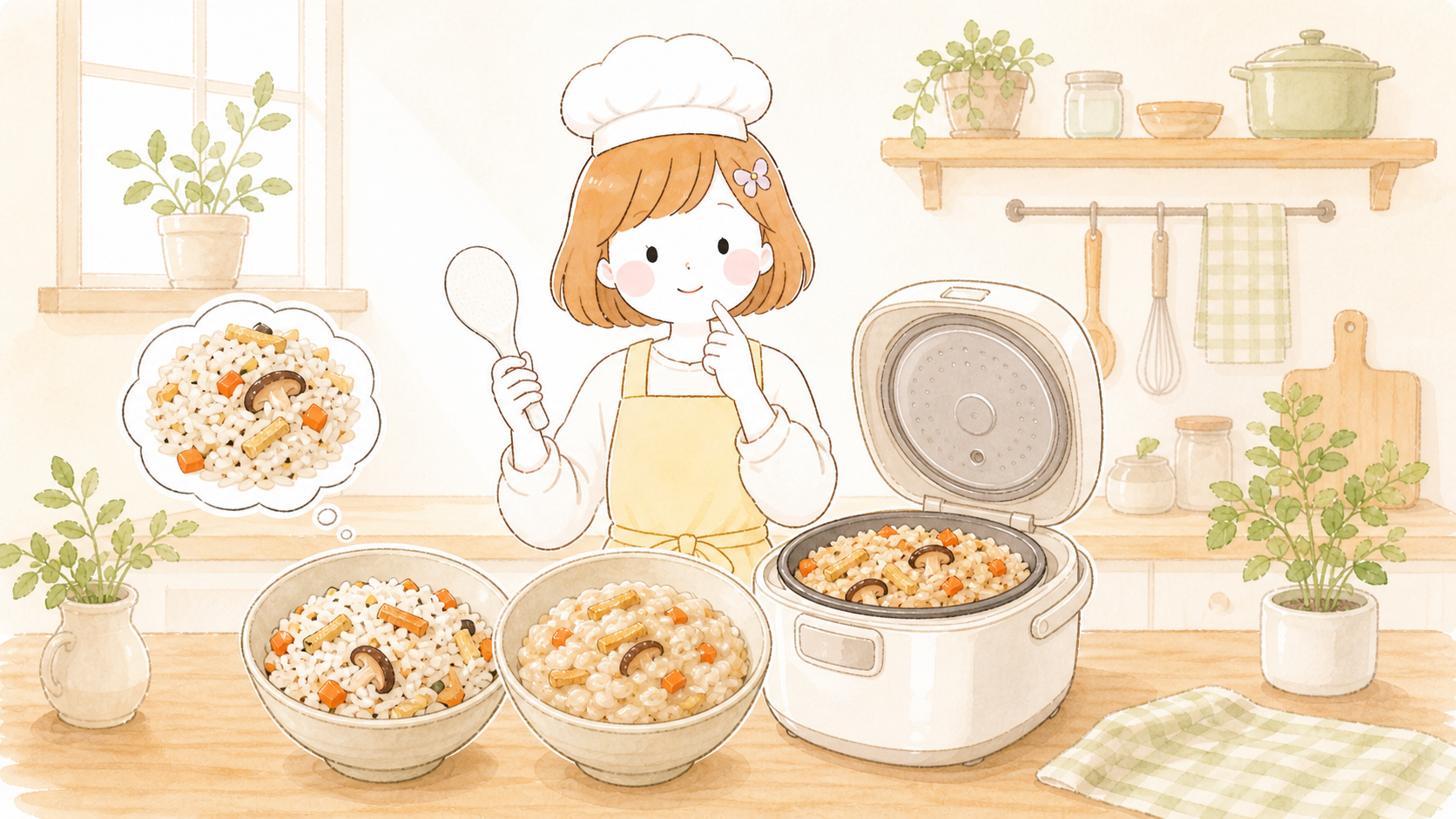 炊き込みご飯だけ失敗するのはなぜ？芯が残る・べちゃつくは原因が別物です